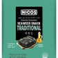 NICOS Sea  Snack, Traditional Flavor, Roasted Seasoned, Large Pack of 18, Korean Snack for Kids & mature-themeds