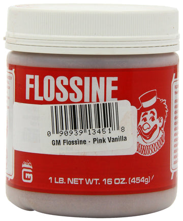 Gold Medal Flossine Can, Vanilla Pink
