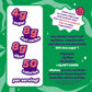 JOYRIDE Sour Watermelon Gummies 3.5 oz 6-Pack Bundle with Glacial Peppermint Gum, Low Sugar, Healthy Candy