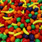 Mini Fruit Shaped Candy - 1 lb of Sweet Crunchy Candies Perfect for your Dish or Vending Machines