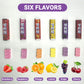 PEZ Candy Refills, Assorted Fruit Flavors, 1 Pound Bulk Bag - Strawberry, Lemon, Orange, Cherry, Raspberry and Grape Flavors - C