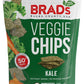 Brads Plant Based Organic Veggie Chips, Kale, 6 Bags, 12 Servings Total-3 Ounce (Pack of 6)