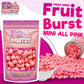Freeze Dried Fruit Bursts Candy - Mini All-Pinks Strawberry L Hard Candy Mix 5Oz Treat Snack Gift Bag Freeze-Dried Candies