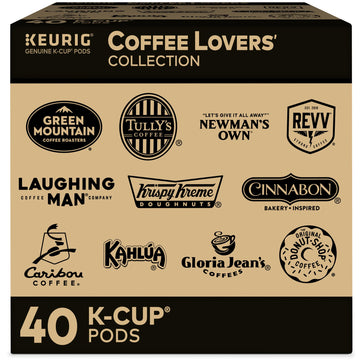 Keurig Coffee Lovers' Collection Sampler Pack, Single-Serve K-Cup Pods, Compatible With All Keurig 1.0/Classic, 2.0 And K-Caf   