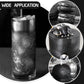 DecorRom Edible Glitter Spray - 3/4oz Luster Dust Shimmer Powder for Cake Decorating, Drinks, Icing - Black