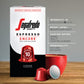Segafredo Zanetti Espresso compact pieces - Medium-Dark Roast - 10 Count - Aluminum Pods for Nespresso Original Machines
