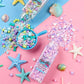 Edible Seashell Sprinkles For Cake Decorating, Seashells Cake Decorations Mix, White Pink Pearl Sprinkles, Jimmy, Confetti, Perf
