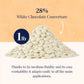 Cambie White Chocolate Couverture 28%  1 Pound of White Chocolate Chips  European Style Couverture for Chocolatiers  Pastry Chefs  Home Bakers  and Professionals  1 Pound