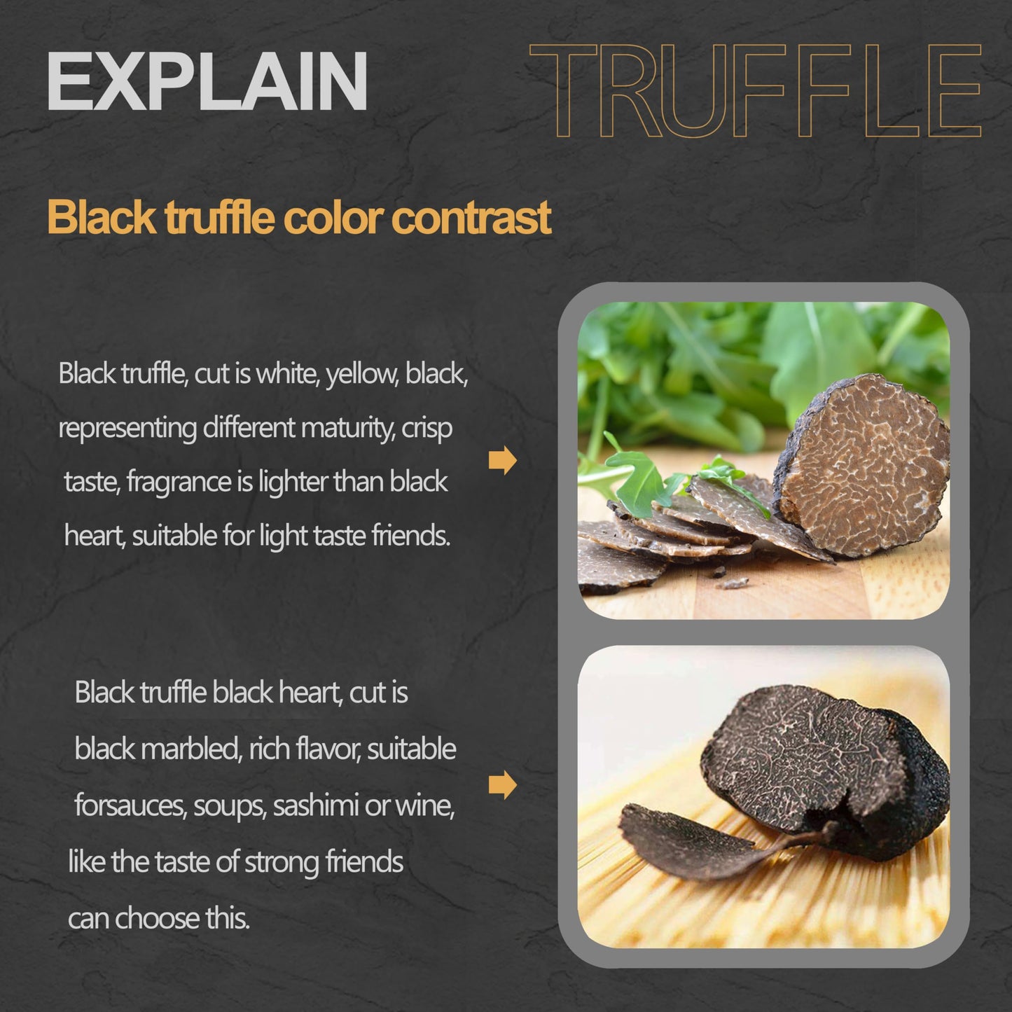 Truffle Slices, Black Summer Truffle Carpaccio, 50G/1.76Oz, Natural Drying, Thinly Sliced Delicacy, Truffle Gourmet Line, Produc
