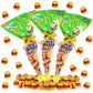 Spongebob Krabby Patty Candies, Mini Sandwich Gummies, Gift Basket Stuffers And Party Favors, Pack Of 3 (1.73 Oz Each)