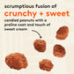 Snak Club Toffee Peanuts - Gluten-Free Candied Snack, 17 oz Resealable Bag, Brown