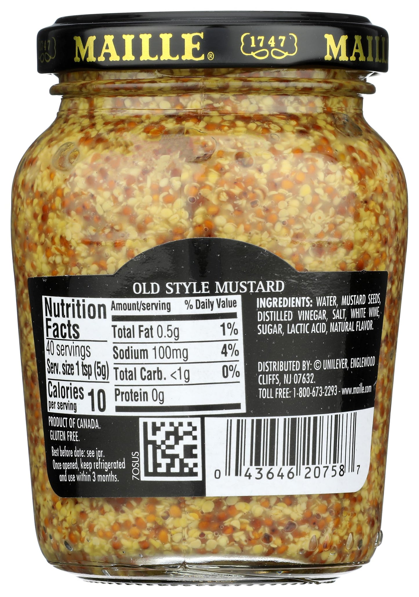 Maille Mustard Old Style 7.3 oz