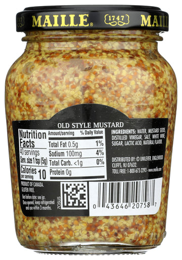 Maille Mustard, Old Style, 7.3 oz
