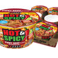Nissin Hot & Spicy Ramen Noodle Soup, Fiery Beef, 3.28 Ounce (Pack Of 6)