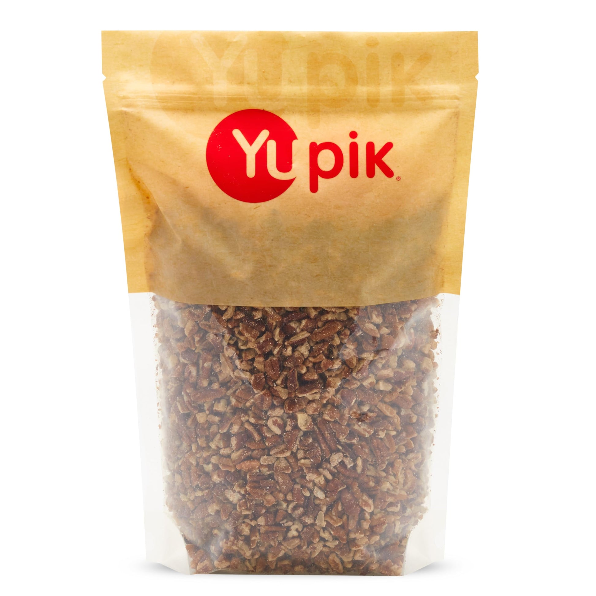 Yupik Raw Pecans, Medium Pieces, 2.2 lb (35.2 oz), Kosher, Gluten-Free, Vegan, Chopped Crunchy Nuts, Unsalted, Unroasted, Source