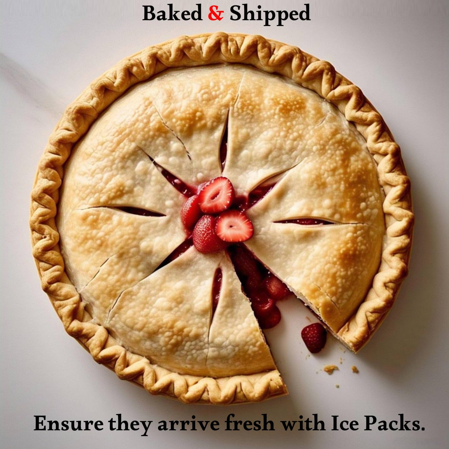 Andy Anand Sugar Free Strawberry Pie - Enjoy The Amazing Taste Of A Classic Strawberry Pie Without The Sugar! Perfect For Guilt-