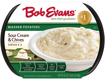 Bob Evans, Sour Cream & Chives Mashed Potatoes, 24 oz
