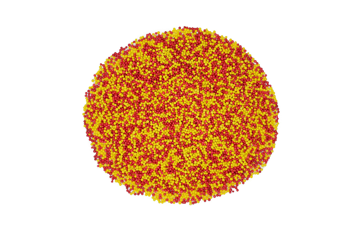 Mystic Sprinkles The Big Game Nonpareil Mix 3.8Oz Bottles (Red & Yellow)