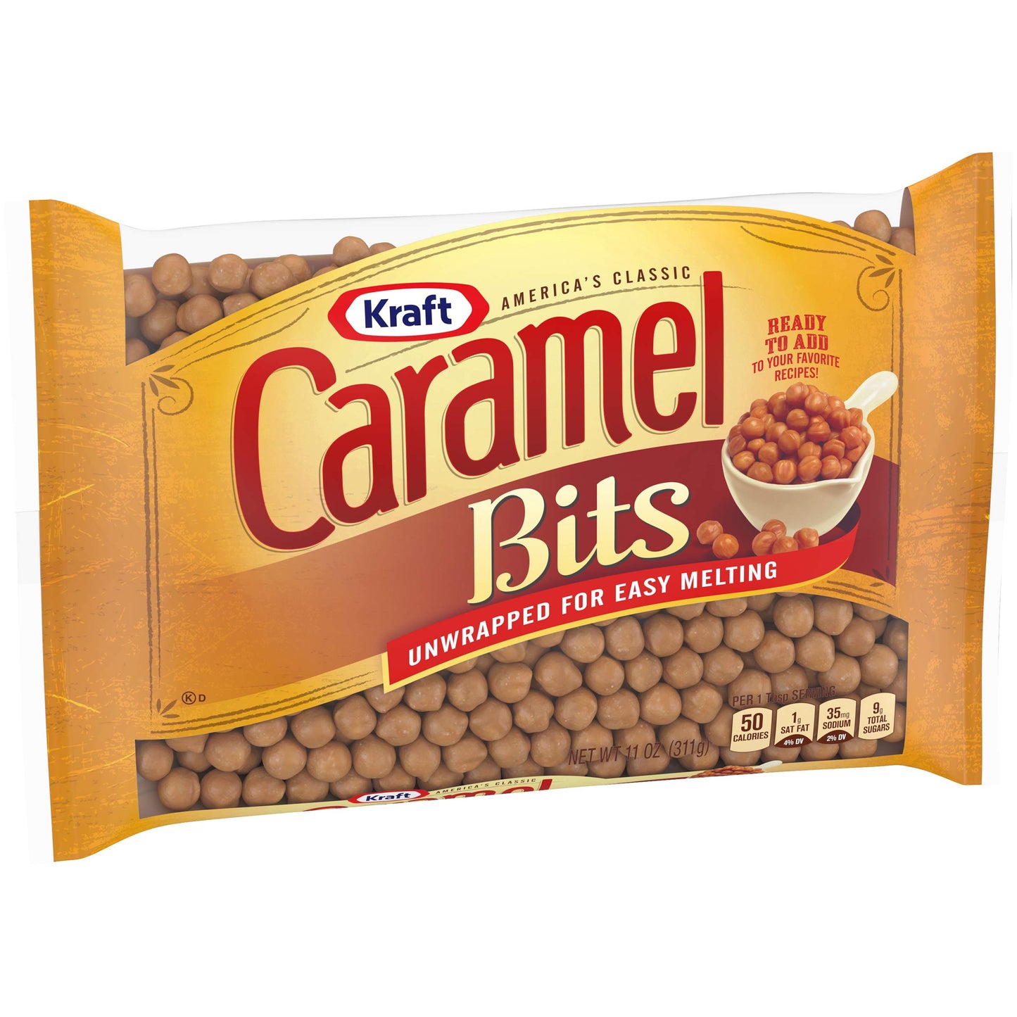Kraft, Caramel Bits, 11oz Bag (Pack of 3)