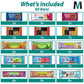 Mighty Merchandise Healthy Mixed Snack Bar Box Variety Basket | (Pack of 60) | Perfect for Men, Women, Adults, Office, School, C