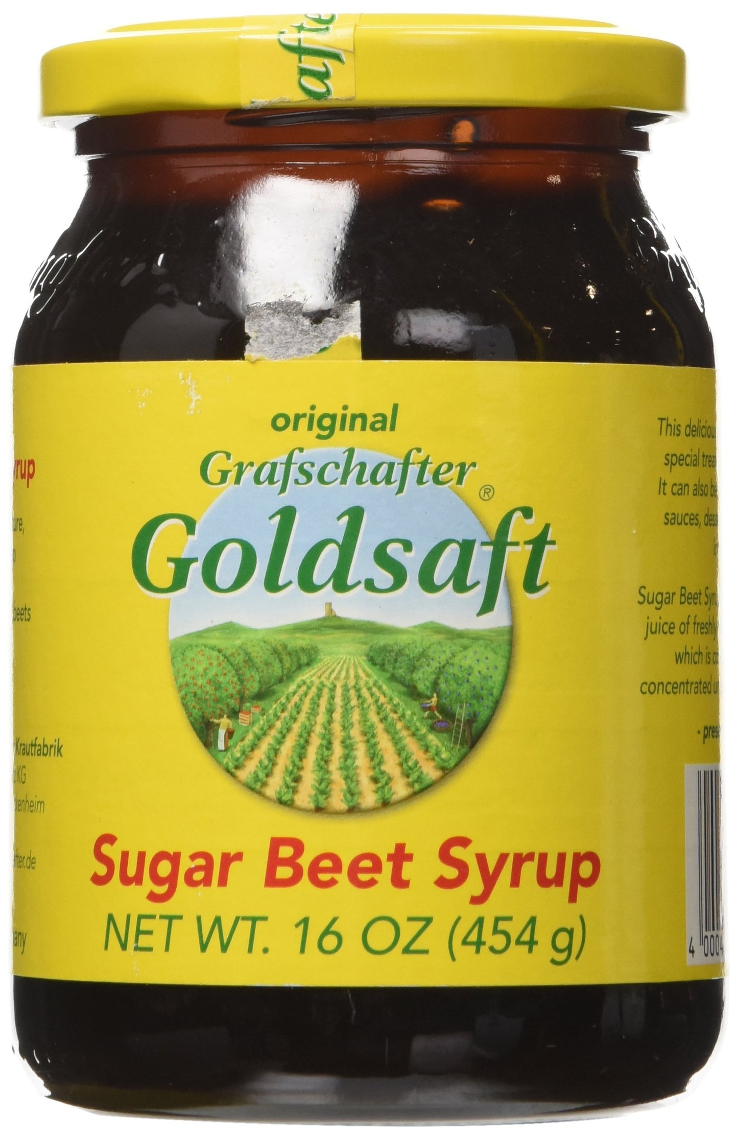 Grafschafter Goldsaft Original Sugar Beet Syrup, 16 oz Jar