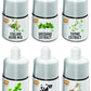 Spice Drop Pack Of 6 Herbs Extracts - 100% Natural - For Cooking, Baking, Sauce, Dips - Each 0.17oz (180 drops) | Holiday Gift P