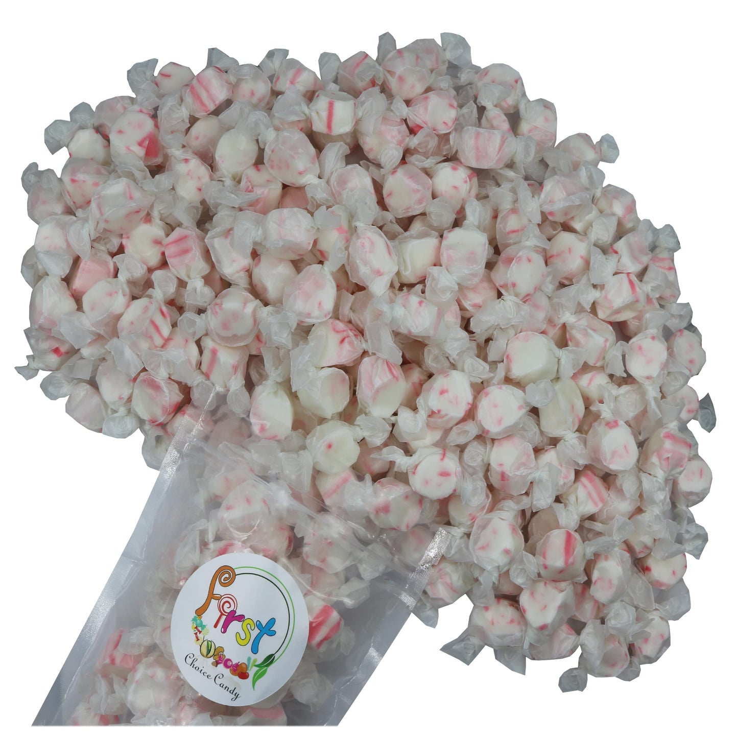 All Flavor Gourmet Salt Water Taffy (Peppermint, 1 Lb)