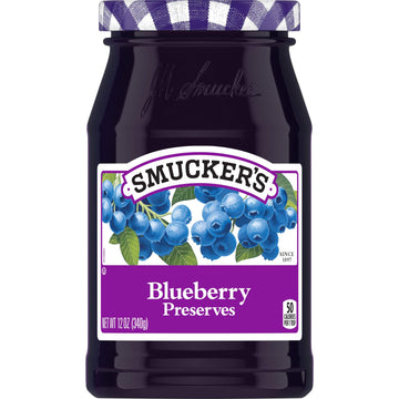 Smucker's Blueberry Preserves, 12 Ounces