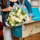 Benchmark Bouquets | Elegance Roses Bouquet, Prime Delivery, Free Vase, Farm Direct Fresh Flowers, Gift For Anniversary, Birthda