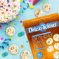 Drizzilicious Mini Rice Cakes Birthday Cake - Rice Crisps, Healthy Snack For Adults And Kids, Flavored Rice Cakes, Vegan, Gluten