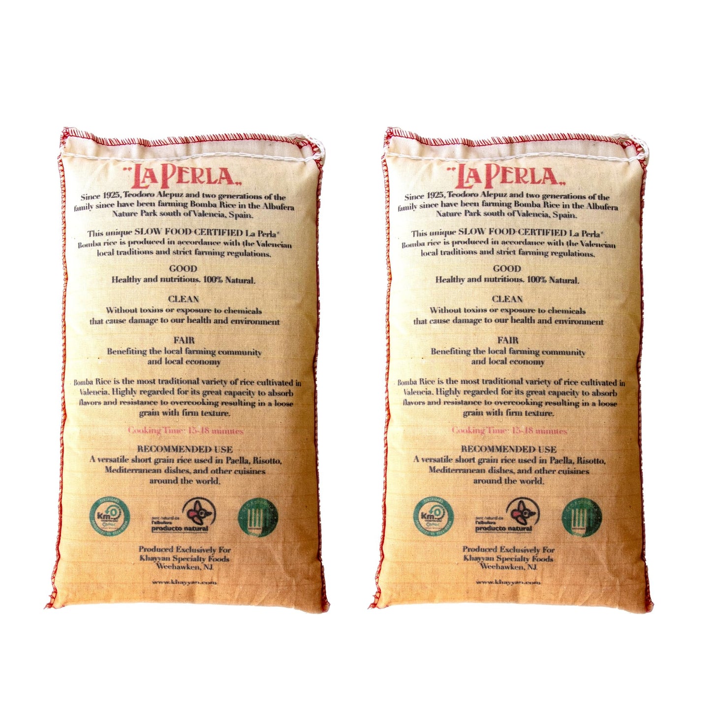 Khayyan  a Rice, Denomination of Origin Valencia, Naturally Grown, Pack of 2 (2.2 lbs)