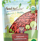 Food To Live Organic Goji Berries, 2 Pounds – Sun Dried, Large And Juicy, Non-Gmo, Raw, Vegan, Sirtfood, Bulk