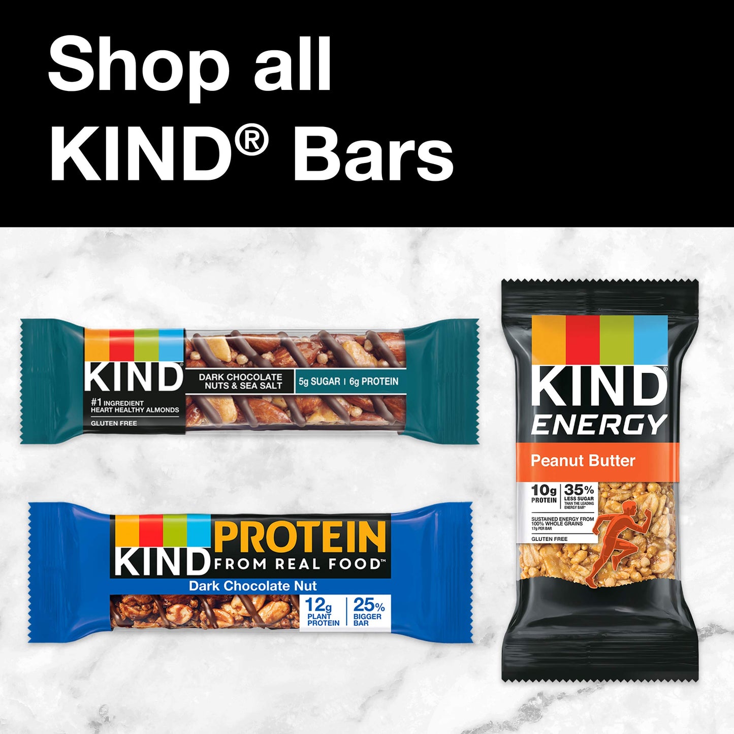KIND Minis Healthy Snack Bar  Peanut Butter Dark Chocolate  3g Protein  Gluten Free Bars  0.7 OZ  (80 Count)