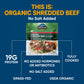 W P Shred Beef Noslt ( 24 X 3 Oz   )