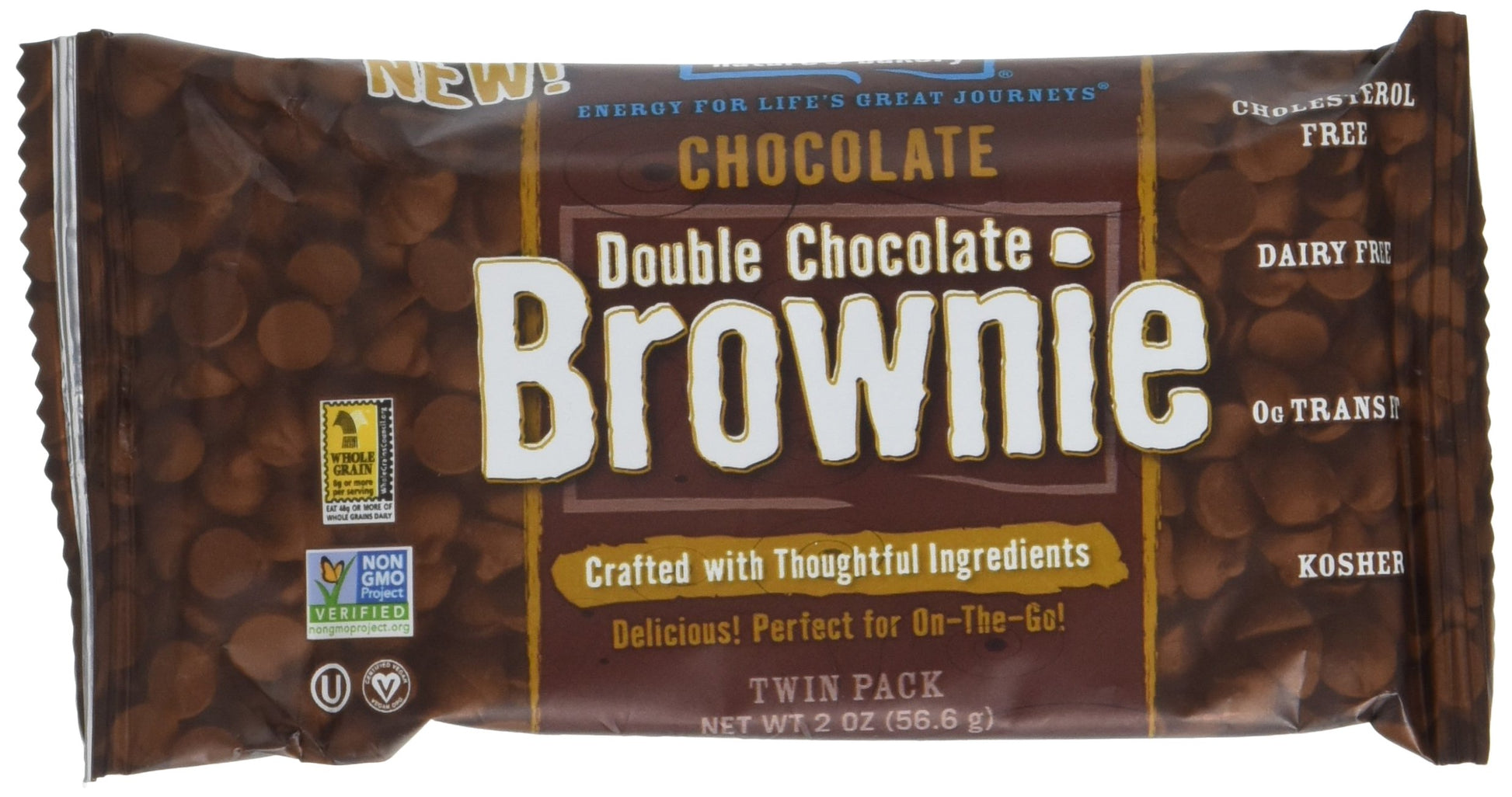Natures Bakery Double Chocolate Brownie Twin Packs - 6 CT