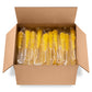Yellow Rock Candy Sugar Sticks - Banana Flavored - 144 Individually Wrapped Bulk Candy