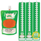 Disposable 6Oz Baby Food Storage Pouch Containers, 24 Pk- Write What You Want Squeezable Pouches- Make Homemade Organic Food For