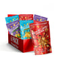 KrackCorn Popcorn Variety Pack - Original (4 Oz), Cheddar and Jalapeno (3.25 Oz) Flavored Popcorns, Gluten-Free & Non-GMO Health