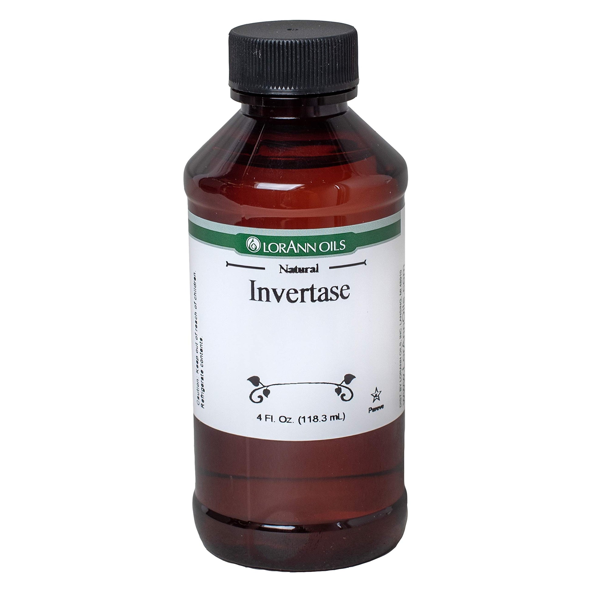 LorAnn Oils Invertase (Fermvertase) 4 oz Bottle - Model 7090-0800, As Shown