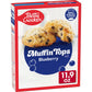 Betty Crocker Muffin Tops Mix, Blueberry, With Topping, 11.9 Oz