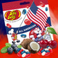 Needzo Jelly Beans, Red White Blue Fruit Flavored Candy, Pack of 3, 3.5 Ounce, Perfect for 4th of July and Birthday Parties