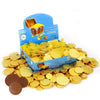 The Dreidel Company Hanukkah Gelt Coins, Made in Israel, Kosher Certified Chanukah Coins Box, 0.42 oz each (Single, 24 Mesh Bags