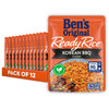 BEN S ORIGINAL Ready Rice Korean BBQ Flavored Rice, Easy Dinner Side, 8.5 OZ Pouch (Pack of 12)