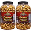 Stonehedge Farms Caramel Flavored Popcorn | 32 oz (Pack of 2) Reclosable Barrels | Bulk Gourmet Popped Carmel | Made in the USA
