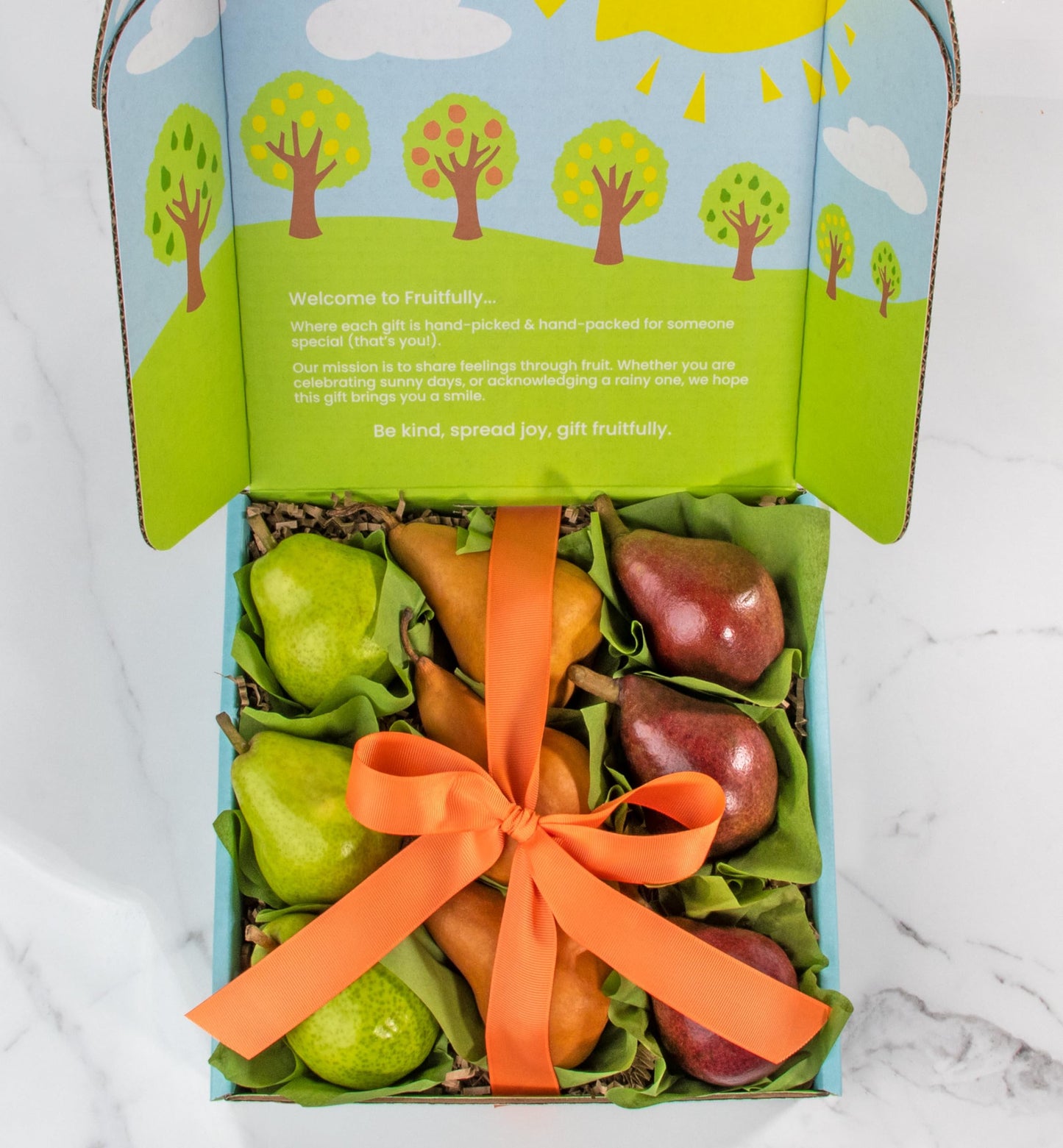 A Gift Inside Pears to Compare Deluxe Fruit Gift