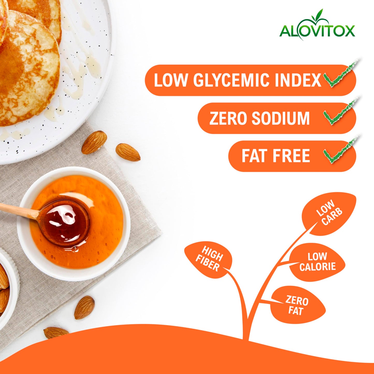 Alovitox Yacon Syrup - 8 Ounce (Pack of 2)