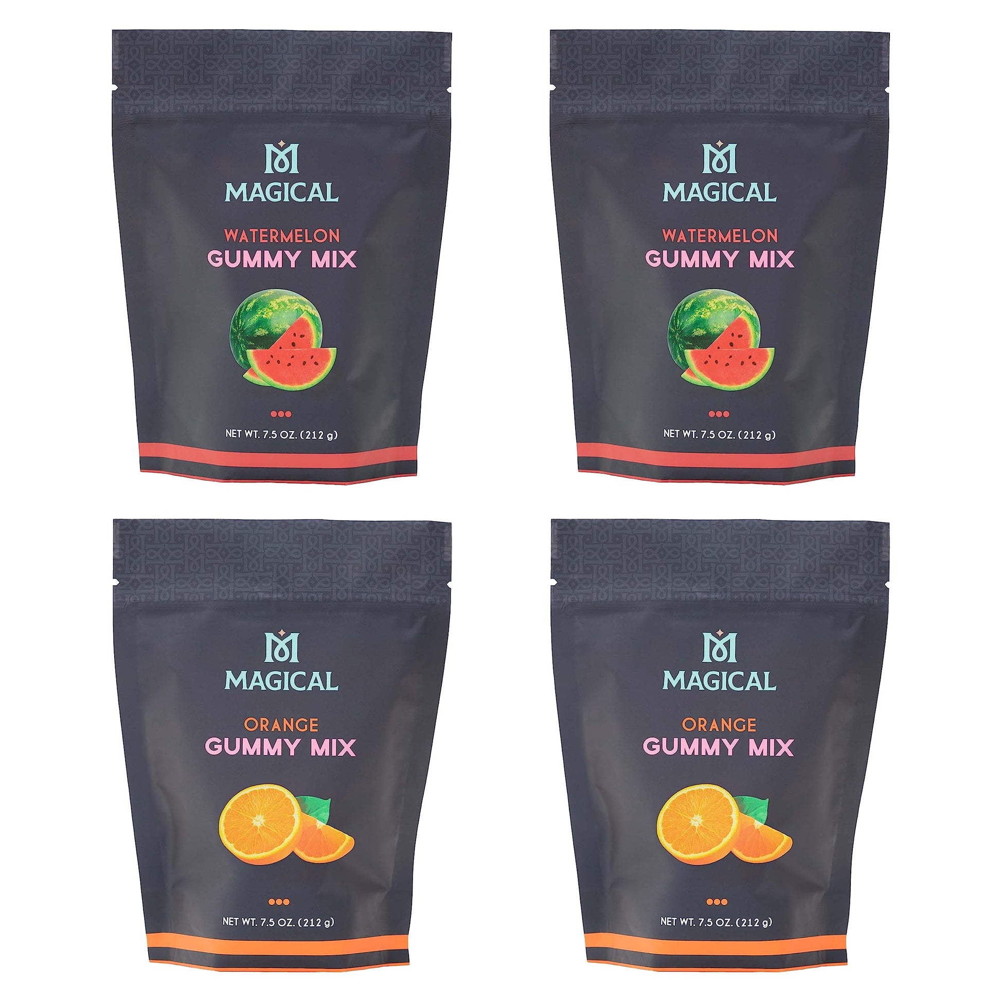 Magical Butter Normal Gummy Mix 4 Pack - Watermelon & Orange - Easy  Warm-Water Candy Mix for Homemade Gummies