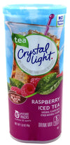 Crystal Light Raspberry Tea, Made With Black Tea, (12-Quart) 1.6-Ounce Canisters (Pack Of 6)