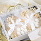 Misdary 50 Set Wedding Almond Candy Favors for Guests Include Ring and Tulle Bag DIY Marzipan Souvenirs for Engagement Bridal Sh