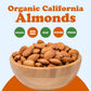 Food To Live Organic California Almonds, 16 Pounds - Non-Gmo, Whole, Unsalted, Unroasted, Keto, Vegan Nuts In Bulk. Rich In Vita